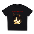 MEOW,ME FUCKING OW,FUCKING,FUCK,CAT VULGAR,SWEARING CAT,MAD CAT,MAD,CAT,CAT STARE